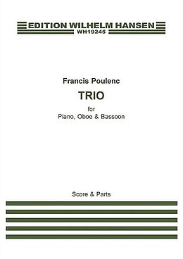 Francis Poulenc Notenblätter Trio
