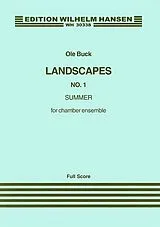 Ole Buck Notenblätter Sommer - Landscapes no.1