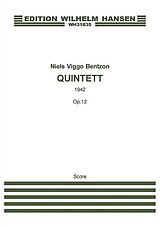 Niels Viggo Bentzon Notenblätter Quintett op.12 (1942)