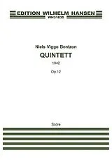 Niels Viggo Bentzon Notenblätter Quintett op.12 (1942)