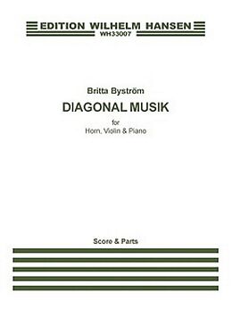 Britta Byström Notenblätter WH33007 Diagonal Musik