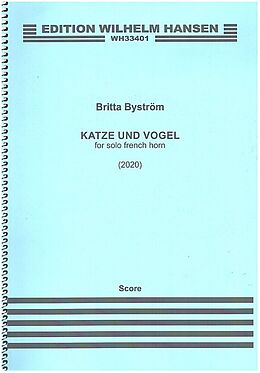 Britta Byström Notenblätter Katze Und Vogel (2020)