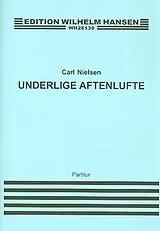 Carl Nielsen Notenblätter Underlige Aftenlufte für Streichorchester