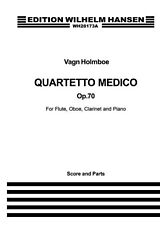 Vagn Holmboe Notenblätter Quartetto medico op.70