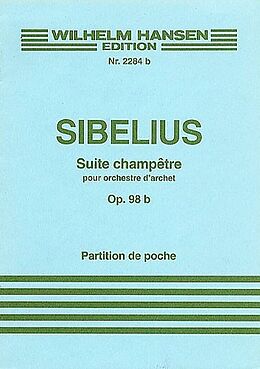 Jean Sibelius Notenblätter Jean Sibelius, Suite Champetre Op.98b