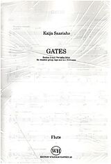 Kaija Saariaho Notenblätter Gates