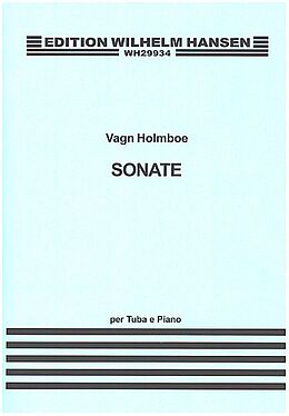 Vagn Holmboe Notenblätter Sonate op.162 per tuba e piano