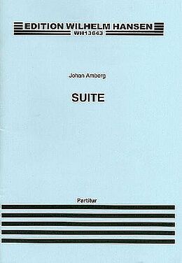 Johan Amberg Notenblätter Suite