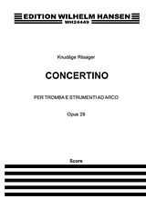 Knudaage Riisager Notenblätter Concertino op.29 für Trompete und Orchester