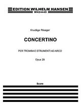 Knudaage Riisager Notenblätter Concertino op.29 für Trompete und Orchester