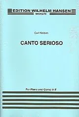 Carl Nielsen Notenblätter Canto Serioso