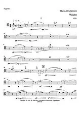 Hans Abrahamsen Notenblätter Walden - Woodwind Quintet no.2