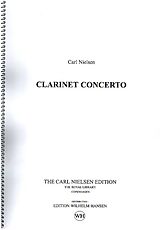 Carl Nielsen Notenblätter Clarinet Concerto op.57