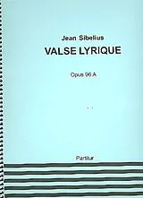 Jean Sibelius Notenblätter Valse lyrique op.96a für