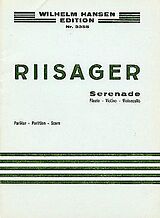 Knudaage Riisager Notenblätter Serenade für Flöte, Violine
