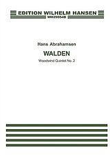 Hans Abrahamsen Notenblätter Walden - Wind Quintet No 2