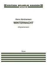Hans Abrahamsen Notenblätter WINTERNACHT FOR 7 INSTRUMENTS