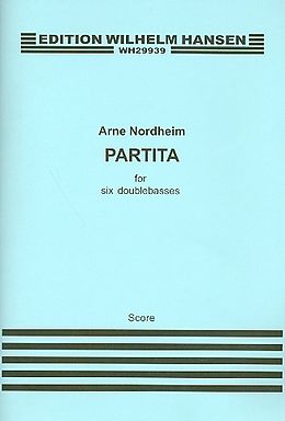 Arne Nordheim Notenblätter Partita for 6 doublebasses