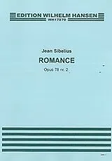 Jean Sibelius Notenblätter Romanze op.78,2 für Violine
