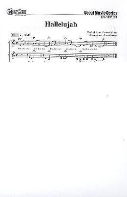 Leonard Cohen Notenblätter Hallelujah für gem Chor a cappella