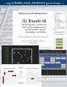 Kartonierter Einband (Kt) Excel til spil, sjov og spas von Martin Georg Houlberg Jensen