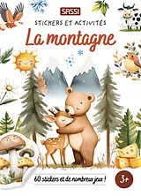 Broschiert La montagne : 60 stickers et de nombreux jeux ! von 