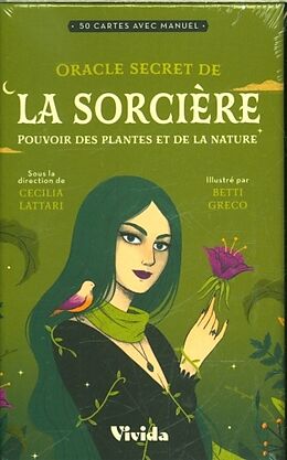 Coffret Oracle secret de la sorcière : pouvoir des plantes et de la nature de Cecilia Lattari