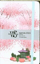 Livre Relié Agenda 2024 Cerisiers en fleurs de Corée de 