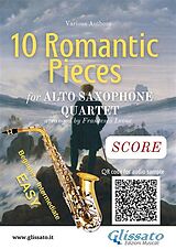 E-Book (epub) Alto Saxophone Quartet "10 Romantic Pieces" - score von Ludwig Van Beethoven, Robert Schumann, Anton Rubinstein