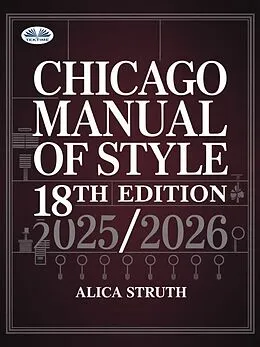 E-Book (epub) Chicago Manual Of Style 18th Edition 2025/2026 von Alica Struth