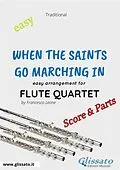 E-Book (epub) When The Saints Go Marching In - Easy Flute Quartet (score & parts) von Francesco Leone