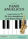 E-Book (epub) Panis Angelicus - Eb Alto Sax and Piano / Organ von César Franck