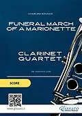 E-Book (epub) Clarinet Quartet sheet music: Funeral march of a Marionette (score) von Charles Gounod, Glissato Series Clarinet Quartet