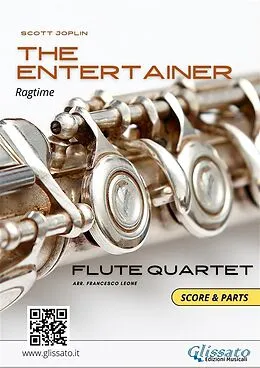 E-Book (epub) Flute Quartet: The Entertainer (score & parts) von Scott Joplin