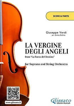 E-Book (epub) Soprano and String Quintet / Orchestra "La Vergine degli Angeli" (score and parts) von Giuseppe Verdi