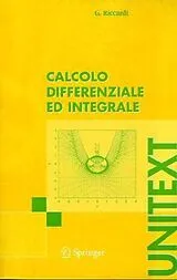 Kartonierter Einband (Kt) Calcolo differenziale ed integrale von G. Riccardi