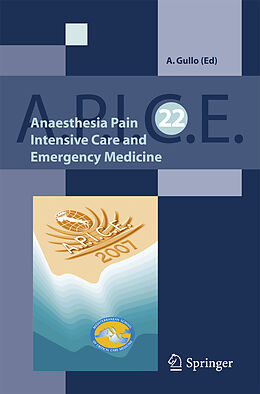 Kartonierter Einband Anaesthesia, Pain, Intensive Care and Emergency A.P.I.C.E. von 