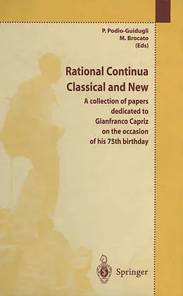 E-Book (pdf) Rational Continua, Classical and New von P. Podio-Guidugli, M. Brocato