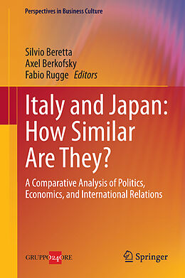 Livre Relié Italy and Japan: How Similar Are They? de 