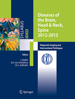 Couverture cartonnée Diseases of the Brain, Head & Neck, Spine 2012-2015 de 
