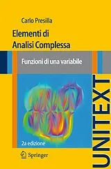 Kartonierter Einband (Kt) Elementi di Analisi Complessa von Carlo Presilla