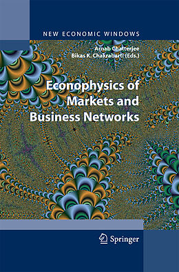 Couverture cartonnée Econophysics of Markets and Business Networks de 