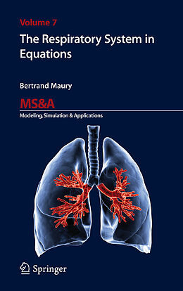 Couverture cartonnée The Respiratory System in Equations de Bertrand Maury