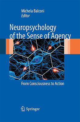 Couverture cartonnée Neuropsychology of the Sense of Agency de 