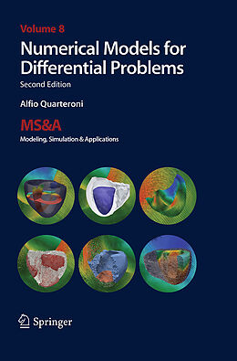 Couverture cartonnée Numerical Models for Differential Problems de Alfio Quarteroni