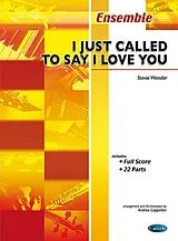 Stevie Wonder Notenblätter I just called to say I