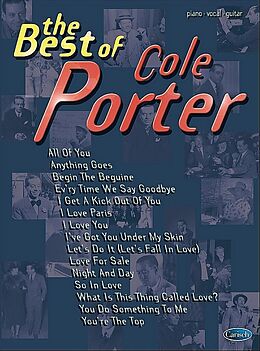 Cole Albert Porter Notenblätter The Best of Cole Porter