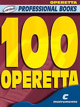  Notenblätter 100 operettas for c instruments