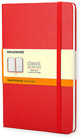 Fester Einband Moleskine Classic Notizbuch, Large (13x21), Scharlachrot von 