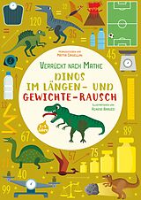 Kartonierter Einband Dinos im Längen- und Gewichte-Rausch von Mattia Crivellini